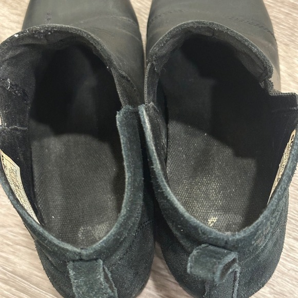 Sorel Evie II Chelsea Booties Womens 9 Black Waterproof Leather Suede NL3816-010 - Picture 7 of 9